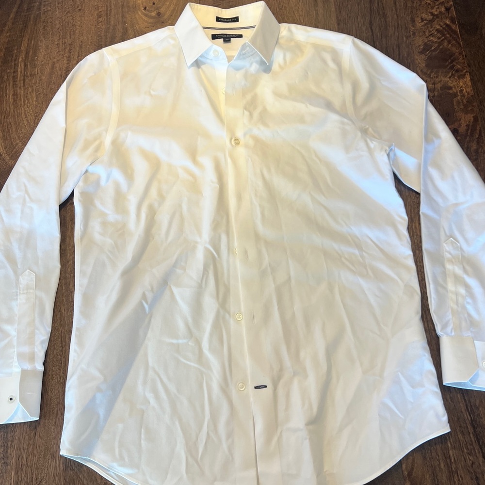 NWOT - JCrew Standard Fit White Classic Dress Shirt